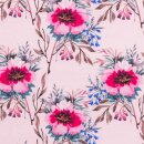 Jersey Aquarell Blume Alt Rosa