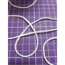 Gummiband Gummikordel Rundgummi ca. 3 mm für Masken - weiß