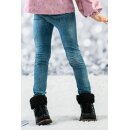 B Ware Jersey Panel Waldtiere Fuchs und Reh rosa
