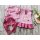 B Ware Jersey Panel Waldtiere Fuchs und Reh rosa