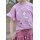 B Ware Jersey Panel Waldtiere Fuchs und Reh rosa