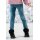 B Ware Jersey Panel Waldtiere Fuchs und Reh rosa