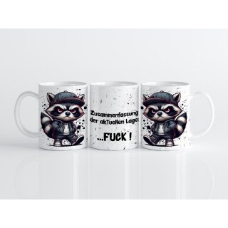 Tasse - Raccoon aktuelle Lage