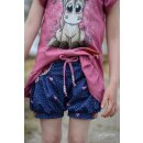 B Ware Jersey Panel Pferd Knuffi beere