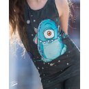 B Ware Jersey Panel Mini Monster anthrazit petrol